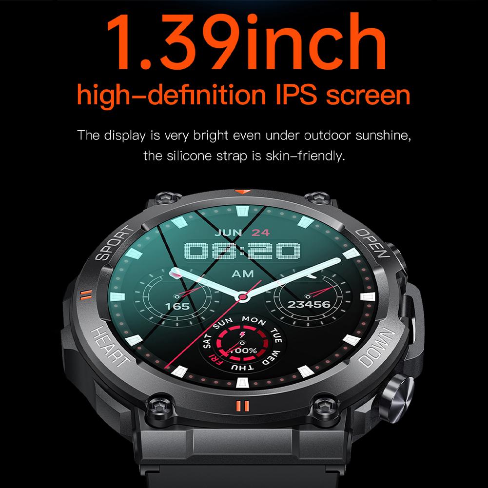 M100 Bluetooth Smartwatch - Military Overstock