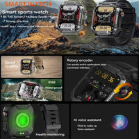 Thumbnail for M110 Waterproof Smart Watch - Military Overstock