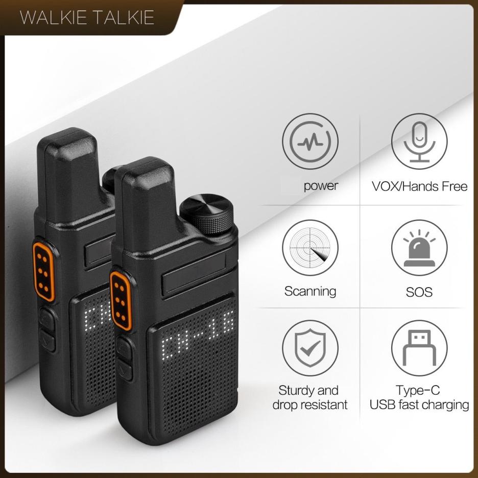 M6 Walkie Talkie (2 Pack) - Military Overstock