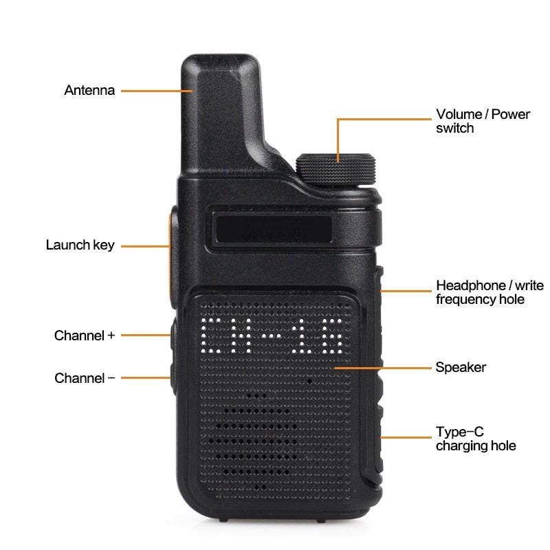 M6 Walkie Talkie (2 Pack) - Military Overstock