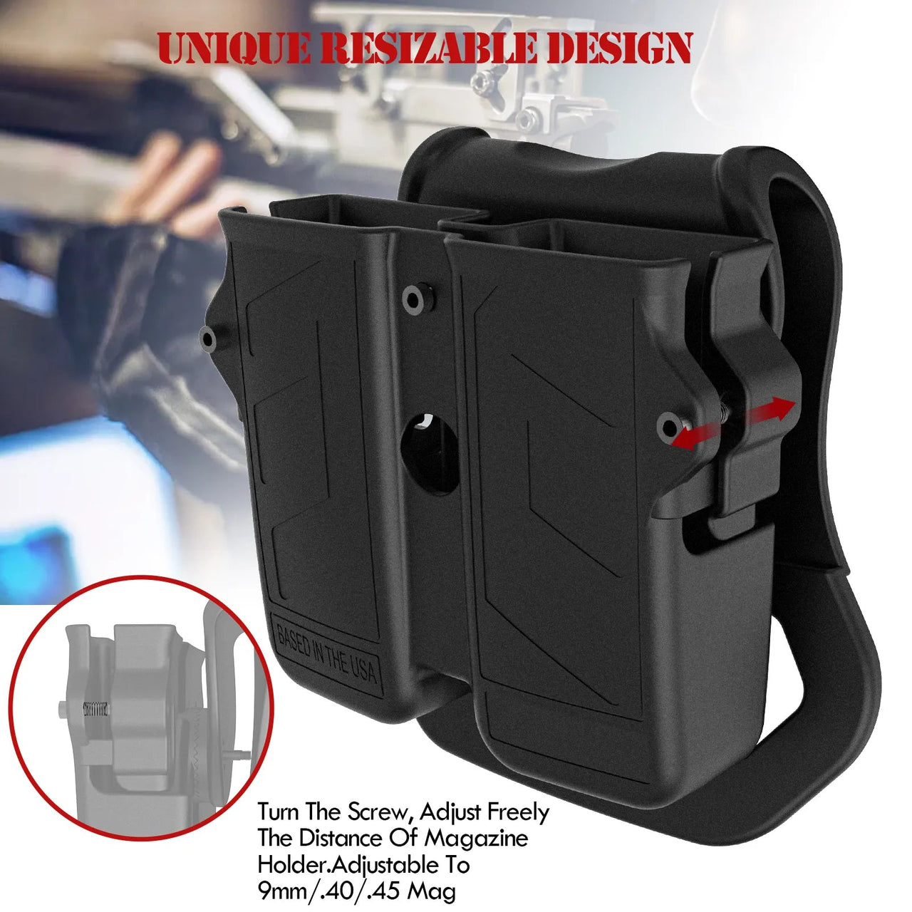 MagFlex Double Stack Mag Pouch - Military Overstock