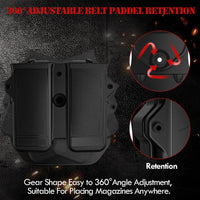 Thumbnail for MagFlex Double Stack Mag Pouch - Military Overstock