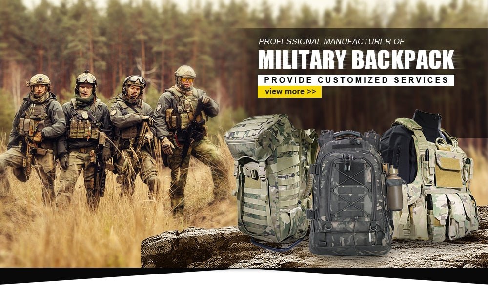 MOS Gear Tactical Travel Backpack 40L 60L 80L - Military Overstock