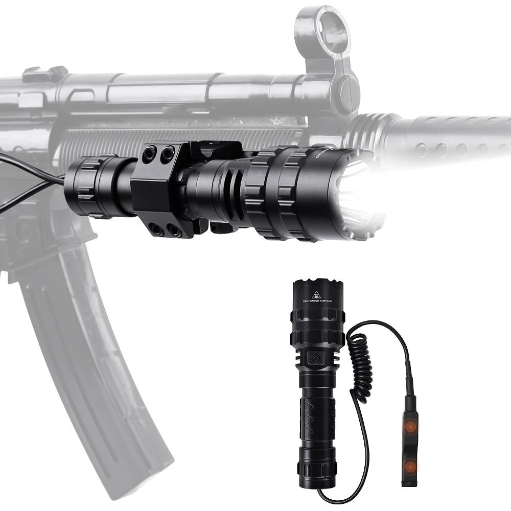 MR1 Tactical Weapon Light - #1 Rail Mounted Strobe Flashlight - Military Overstock