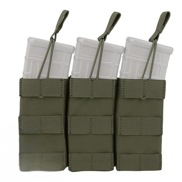 Open Top Triple Magazine Pouch 5.56 - Military Overstock