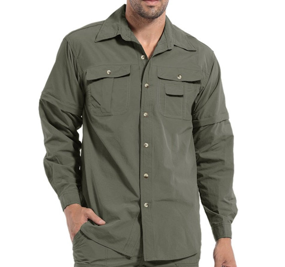 Quick Dry Tactical Button Up Shirt - Military Overstock