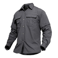 Thumbnail for Quick Dry Tactical Button Up Shirt - Military Overstock