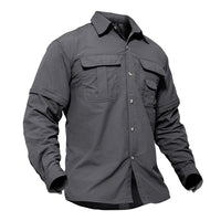 Thumbnail for Quick Dry Tactical Button Up Shirt - Military Overstock