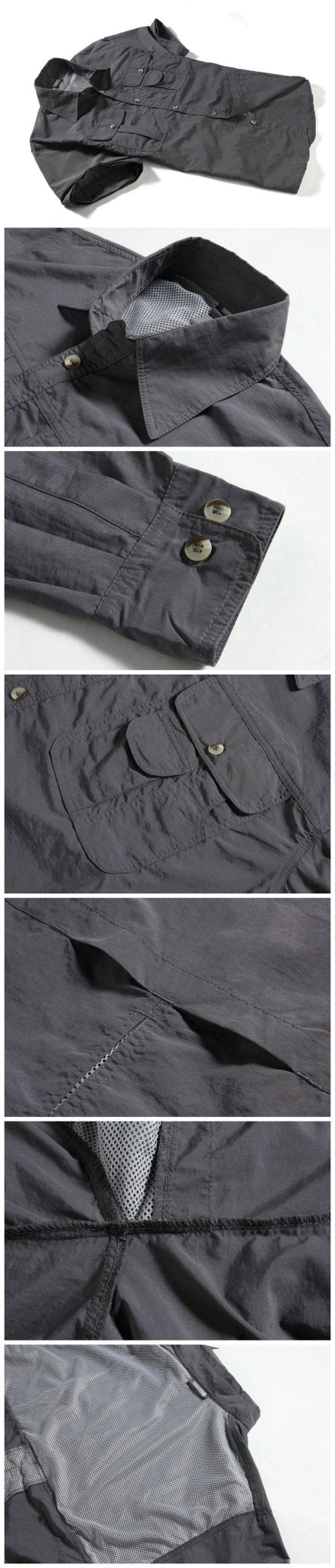 Quick Dry Tactical Button Up Shirt - Military Overstock