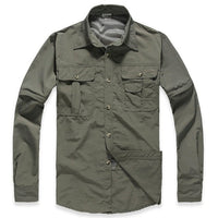 Thumbnail for Quick Dry Tactical Button Up Shirt - Military Overstock