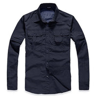 Thumbnail for Quick Dry Tactical Button Up Shirt - Military Overstock