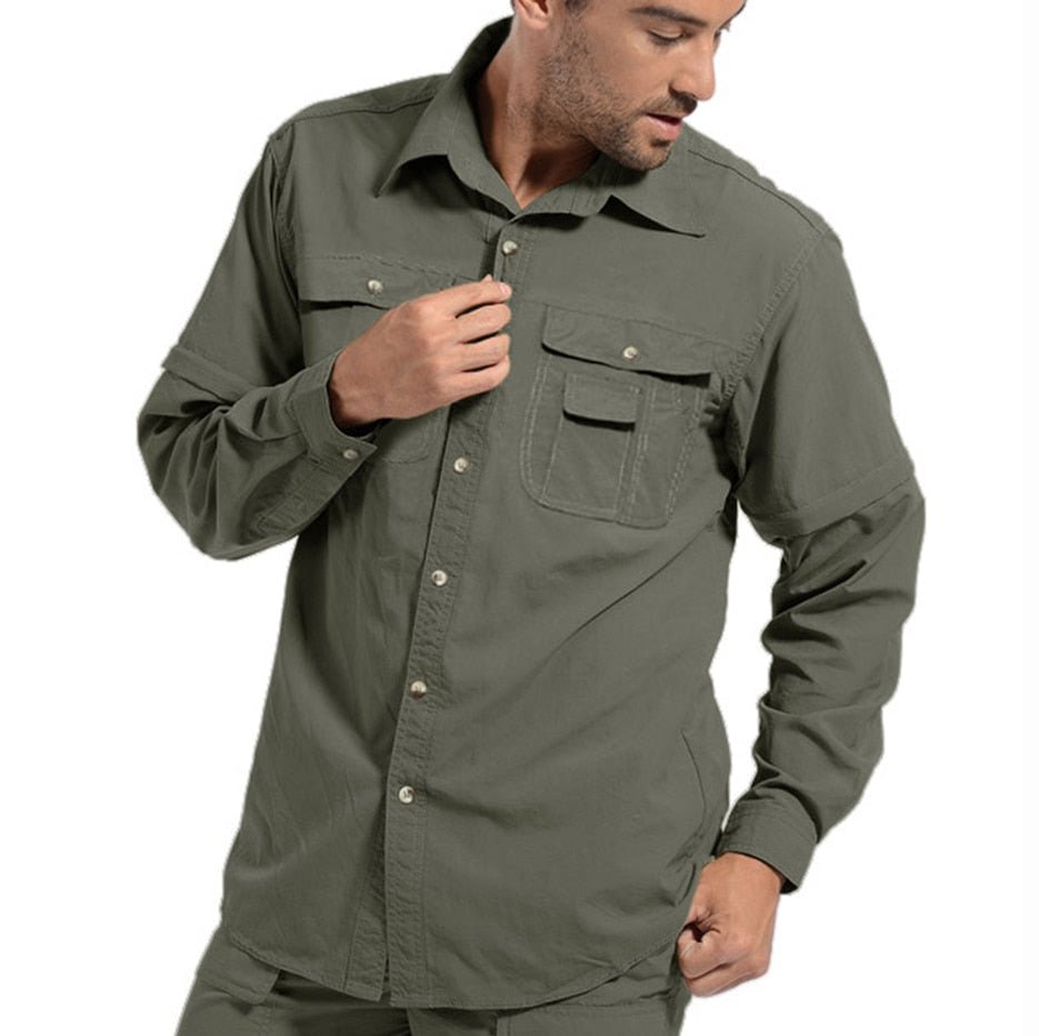 Quick Dry Tactical Button Up Shirt - Military Overstock