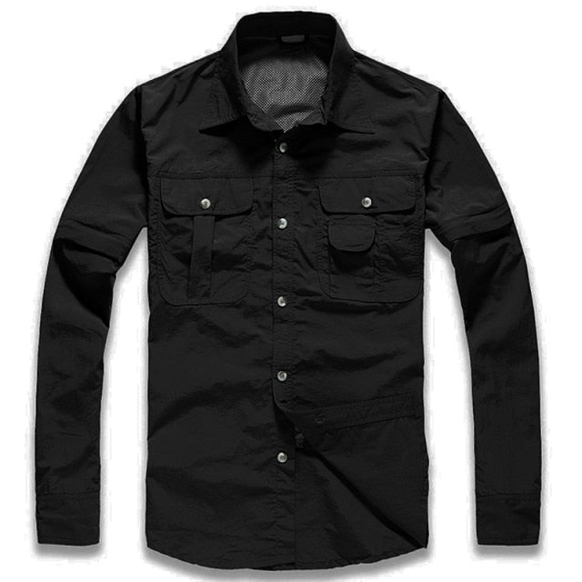 Quick Dry Tactical Button Up Shirt - Military Overstock