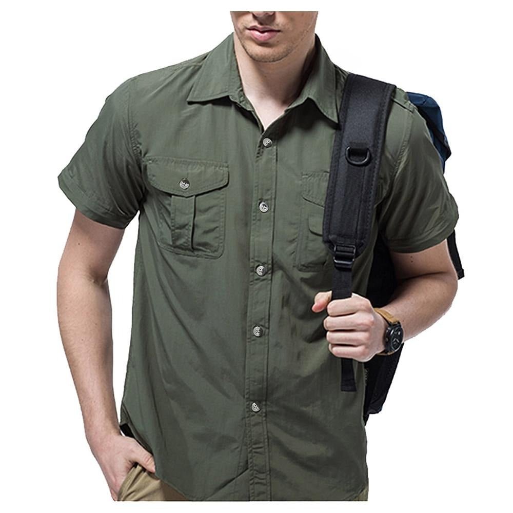 Quick Dry Tactical Button Up Shirt - Military Overstock