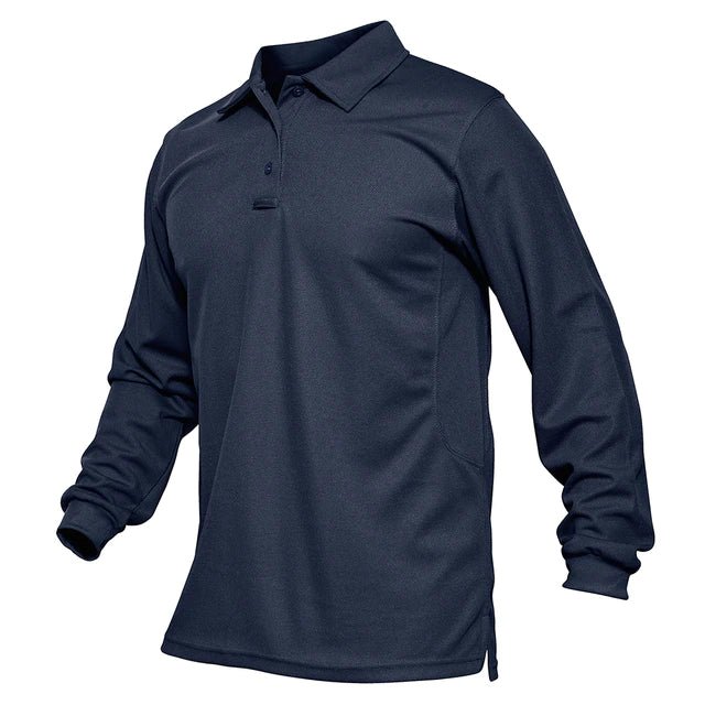 Quick Dry Tactical Long Sleeve Collared Shirt - Military Overstock