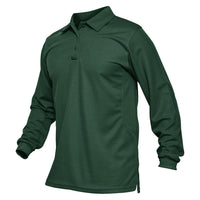 Thumbnail for Quick Dry Tactical Long Sleeve Collared Shirt - Military Overstock