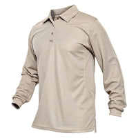 Thumbnail for Quick Dry Tactical Long Sleeve Collared Shirt - Military Overstock