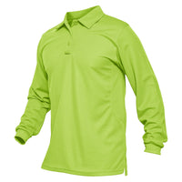 Thumbnail for Quick Dry Tactical Long Sleeve Collared Shirt - Military Overstock