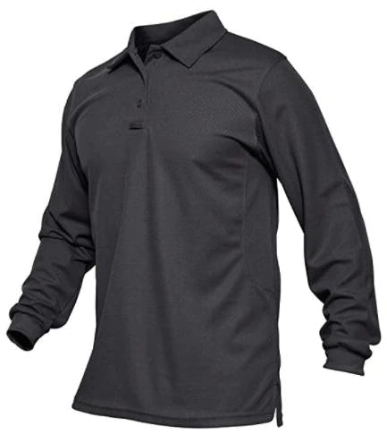 Quick Dry Tactical Long Sleeve Collared Shirt - Military Overstock