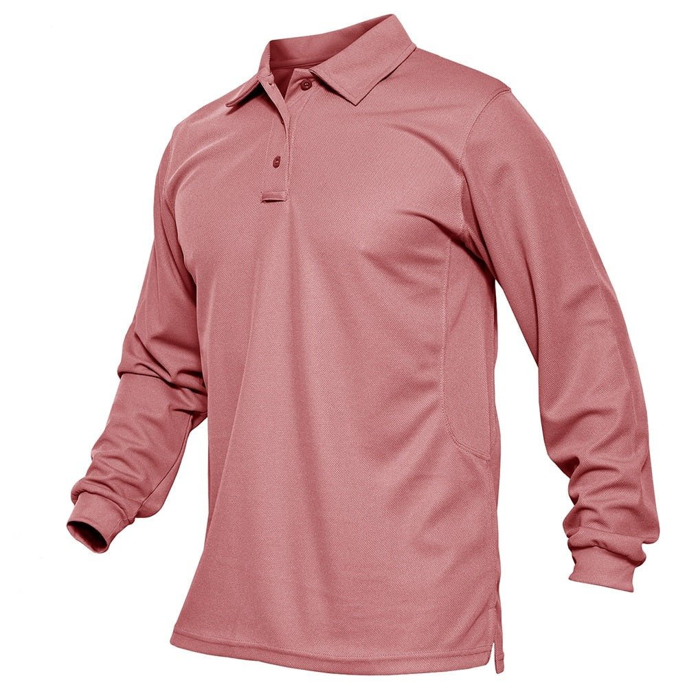 Quick Dry Tactical Long Sleeve Collared Shirt - Military Overstock