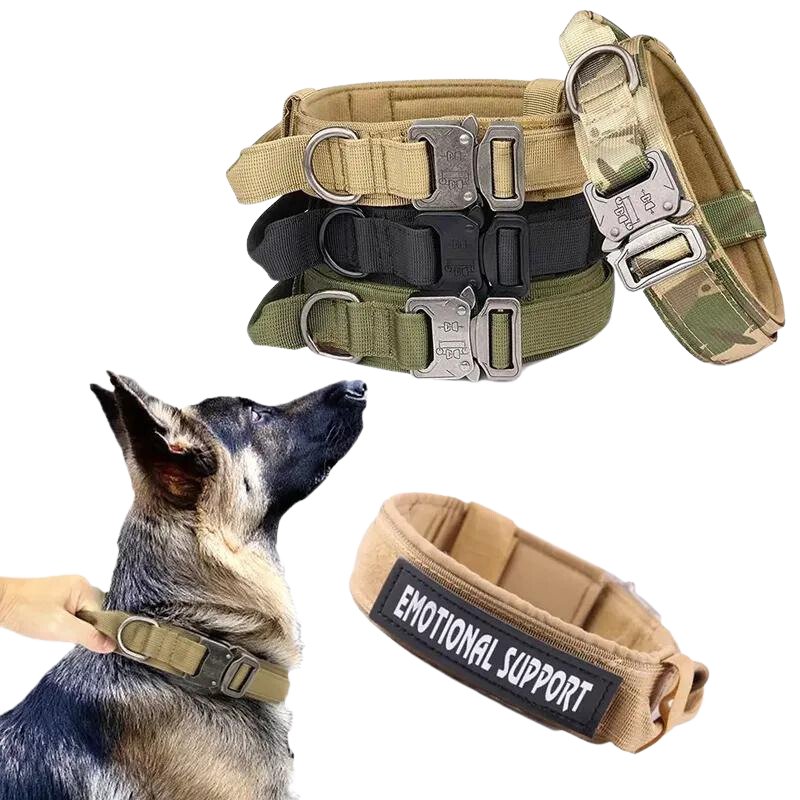 Quick Release Tactical Dog Collar - Military Overstock