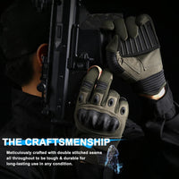 Thumbnail for Reinforced Knuckle Tactical Gloves - Military Overstock