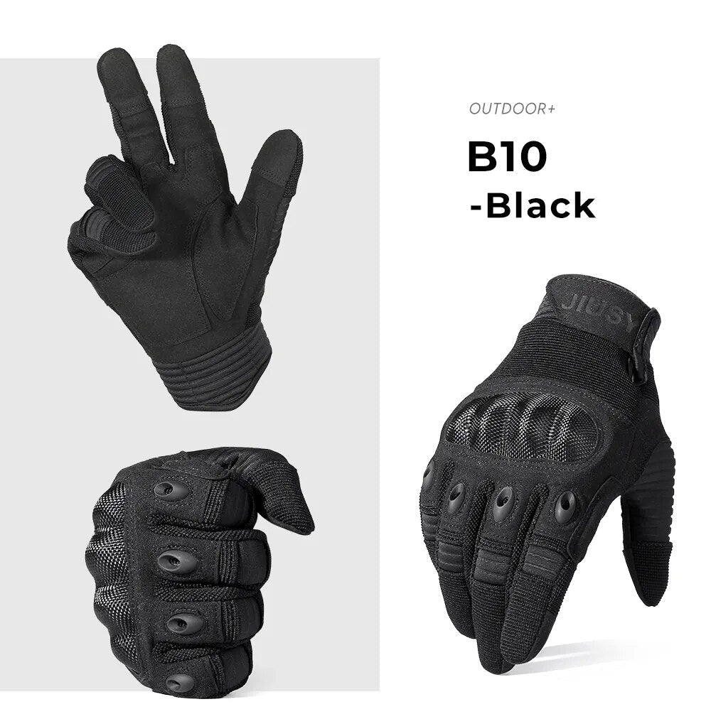 Reinforced Knuckle Tactical Gloves - Military Overstock