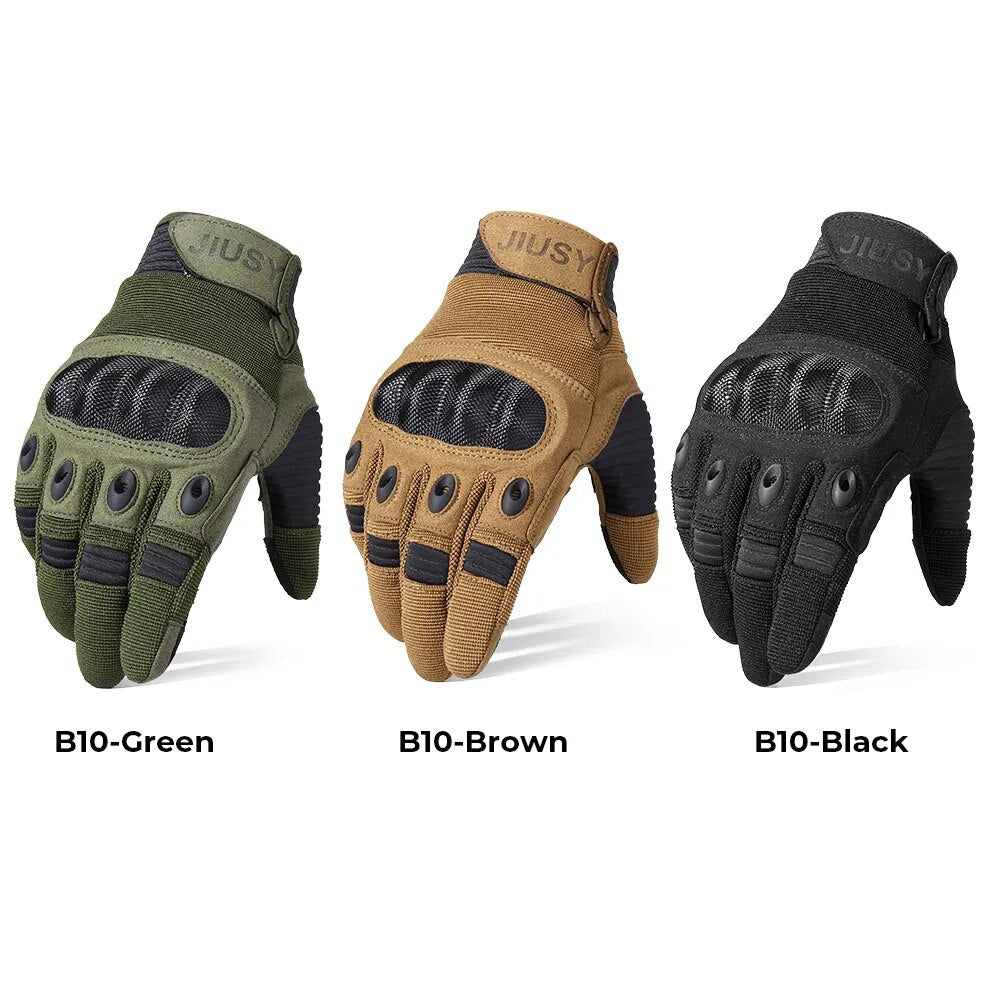 Reinforced Knuckle Tactical Gloves - Military Overstock