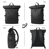 Thumbnail for Roll-Top Waterproof Backpack - Military Overstock