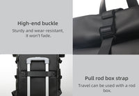 Thumbnail for Roll-Top Waterproof Backpack - Military Overstock