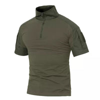 Thumbnail for Short Sleeve 1/4 Zip Tactical Thermal - Military Overstock