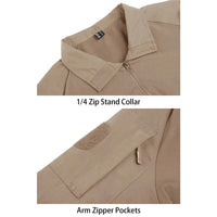 Thumbnail for Short Sleeve 1/4 Zip Tactical Thermal - Military Overstock