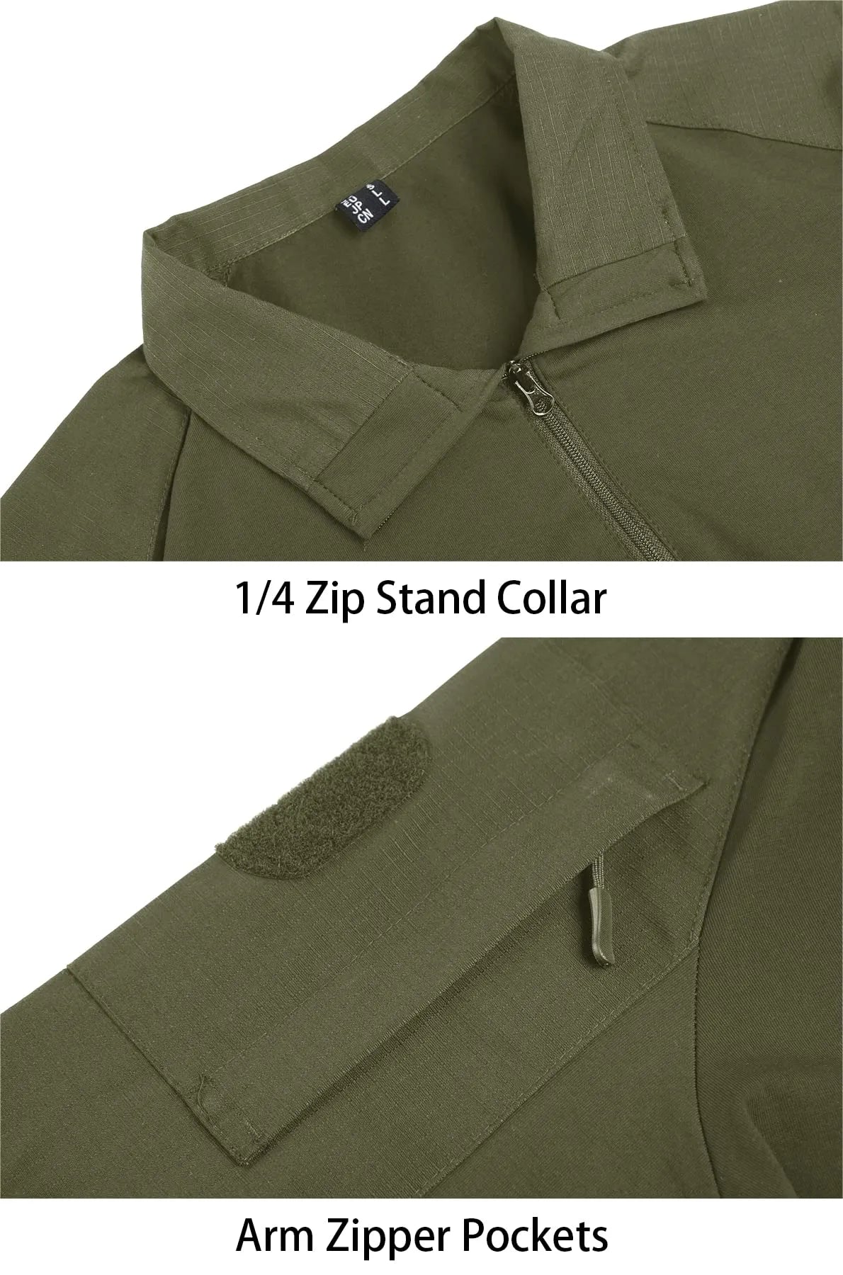 Short Sleeve 1/4 Zip Tactical Thermal - Military Overstock