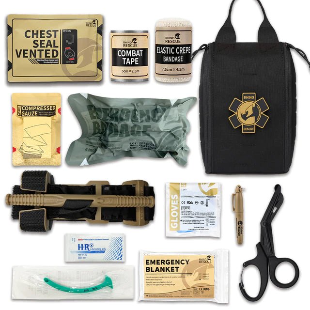 Standard Issue IFAK Trauma Kit - Military Overstock