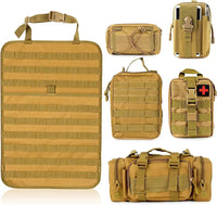 Thumbnail for Tactical Backseat Car Organizer + 5 Molle Pouches - Military Overstock