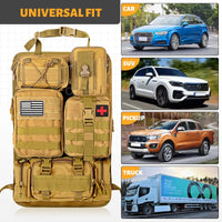 Thumbnail for Tactical Backseat Car Organizer + 5 Molle Pouches - Military Overstock