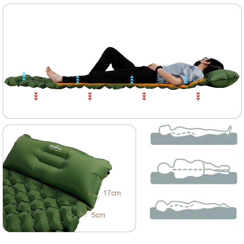 Ultra Light Inflatable Mattress - Military Overstock